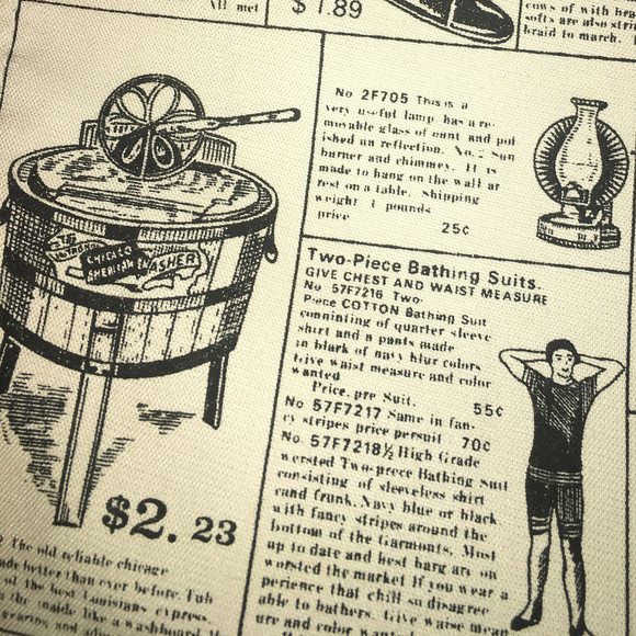 Sears 1906 Catalog Print Tote - Picture 3 of 6